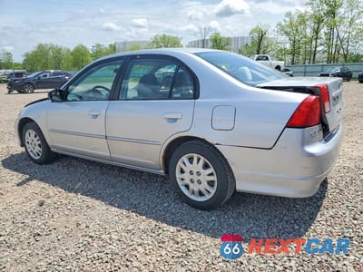 Drugie zdjęcie samochodu z przodu: 2005 HONDA CIVIC LX VIN:2HGES16505H603303 - miniatura