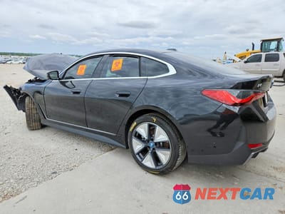 Drugie zdjęcie samochodu z przodu: 2023 BMW I4 EDRIVE 40 VIN:WBY73AW00PFR17030 - miniatura