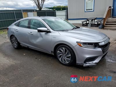 Czwarte zdjęcie samochodu z boku: 2019 HONDA INSIGHT TOURING VIN:19XZE4F93KE001028 - miniatura