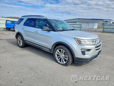 Czwarte zdjęcie samochodu z boku: 2019 FORD EXPLORER XLT VIN:1FM5K8D85KGA81128 - miniatura