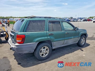 Trzecie zdjęcie samochodu z tyłu: 1999 JEEP GRAND CHEROKEE LAREDO VIN:1J4GW58S6XC569065 - miniatura