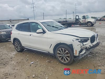 Czwarte zdjęcie samochodu z boku: 2019 BMW X3 XDRIVE30I VIN:5UXTR9C57KLR03728 - miniatura