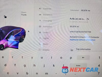 Zdjęcie 9 z 13 samochodu: 2018 TESLA MODEL 3 VIN:5YJ3E1EA8JF051769 - miniatura