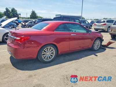 Trzecie zdjęcie samochodu z tyłu: 2014 CHRYSLER 200 LIMITED VIN:1C3BCBFG6EN156672 - miniatura