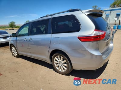 Drugie zdjęcie samochodu z przodu: 2015 TOYOTA SIENNA LIMITED PREMIUM 7-PASSENGER VIN:5TDDK3DC6FS117721 - miniatura