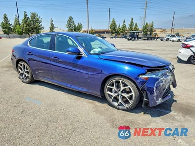 Czwarte zdjęcie samochodu z boku: 2019 ALFA ROMEO GIULIA TI VIN:ZARFAMBNXK7604078 - miniatura