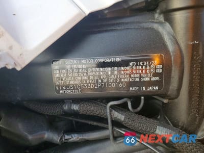 Zdjęcie 9 z 9 samochodu: 2023 SUZUKI GSX-S750 M VIN:JS1C533D2P7100160 - miniatura