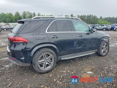 Trzecie zdjęcie samochodu z tyłu: 2022 MERCEDES-BENZ GLE 350 4MATIC VIN:4JGFB4KB7NA759512 - miniatura
