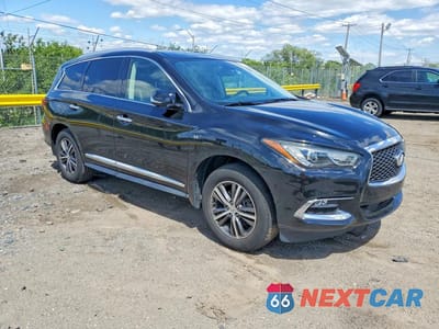 Czwarte zdjęcie samochodu z boku: 2017 INFINITI QX60 BASE VIN:5N1DL0MM9HC506258 - miniatura
