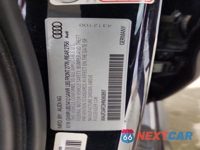 Zdjęcie 12 z 12 samochodu: 2017 AUDI A6 PREMIUM PLUS VIN:WAUF2AFC9HN060897 - miniatura