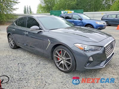 Czwarte zdjęcie samochodu z boku: 2020 GENESIS G70 ELITE VIN:KMTG74LEXLU053294 - miniatura