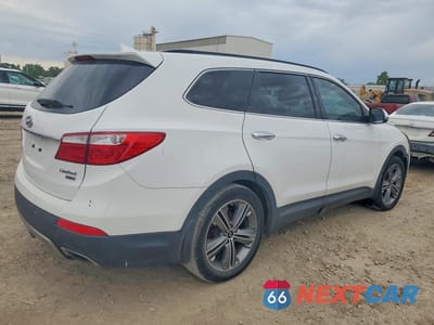 Trzecie zdjęcie samochodu z tyłu: 2016 HYUNDAI SANTA FE LIMITED VIN:KM8SR4HF3GU164968 - miniatura