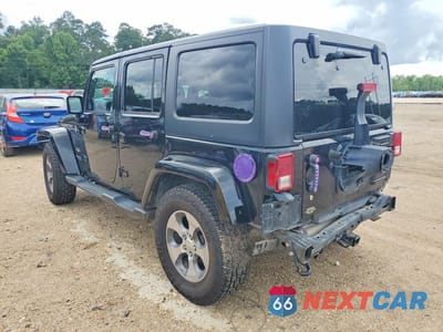 Drugie zdjęcie samochodu z przodu: 2017 JEEP WRANGLER UNLIMITED SAHARA VIN:1C4BJWEG8HL600306 - miniatura
