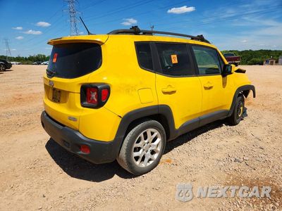 Trzecie zdjęcie samochodu z tyłu: 2016 JEEP RENEGADE LATITUDE VIN:ZACCJABT2GPD91664 - miniatura