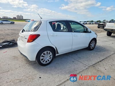 Trzecie zdjęcie samochodu z tyłu: 2015 TOYOTA YARIS 5-DOOR L VIN:VNKKTUD35FA032724 - miniatura