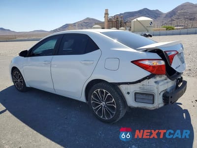 Drugie zdjęcie samochodu z przodu: 2015 TOYOTA COROLLA S PLUS VIN:5YFBURHE0FP325473 - miniatura
