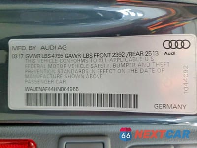 Zdjęcie 12 z 12 samochodu: 2017 AUDI A4 PREMIUM PLUS VIN:WAUENAF44HN064965 - miniatura