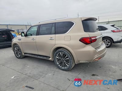 Drugie zdjęcie samochodu z przodu: 2018 INFINITI QX80 BASE VIN:JN8AZ2ND9J9840877 - miniatura