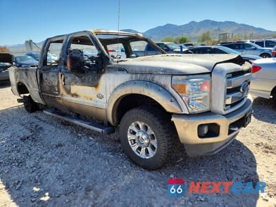 Czwarte zdjęcie samochodu z boku: 2013 FORD F350 SUPER DUTY VIN:1FT8W3BT6DEB66557 - miniatura