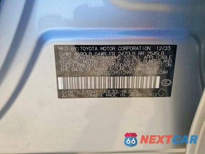 Zdjęcie 13 z 13 samochodu: 2024 LEXUS IS 300 BASE VIN:JTHCA1D22R5129917 - miniatura