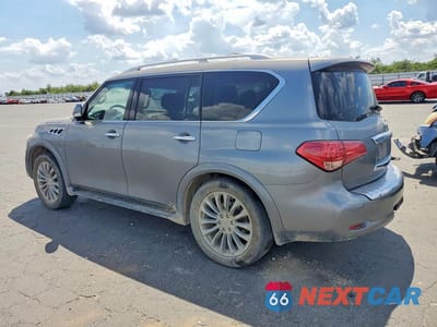 Drugie zdjęcie samochodu z przodu: 2015 INFINITI QX80 BASE VIN:JN8AZ2NC6F9370841 - miniatura
