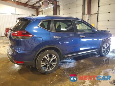 Trzecie zdjęcie samochodu z tyłu: 2018 NISSAN ROGUE SL VIN:5N1AT2MV2JC794590 - miniatura