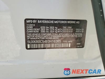 Zdjęcie 13 z 13 samochodu: 2014 BMW X5 XDRIVE35I VIN:5UXKR0C54E0H16365 - miniatura