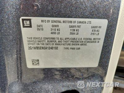 Zdjęcie 12 z 12 samochodu: 2010 CHEVROLET IMPALA LT VIN:2G1WB5EN6A1248192 - miniatura