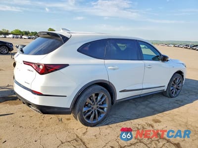 Trzecie zdjęcie samochodu z tyłu: 2023 ACURA MDX A-SPEC VIN:5J8YE1H08PL001082 - miniatura