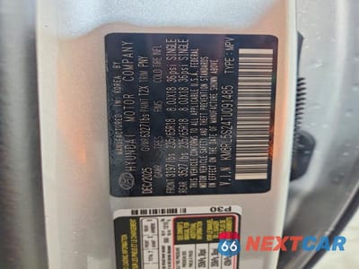 Zdjęcie 13 z 13 samochodu: 2026 HYUNDAI PALISADE SEL VIN:KM8RL5S24TU091485 - miniatura