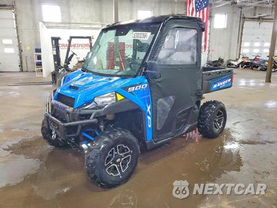 Drugie zdjęcie samochodu z przodu: 2016 POLARIS RANGER UTILITY VEHICLE VIN:4XARTE876GT130491 - miniatura