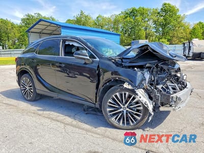 Czwarte zdjęcie samochodu z boku: 2023 LEXUS RX 350H BASE VIN:2T2BBMCA0PC005046 - miniatura