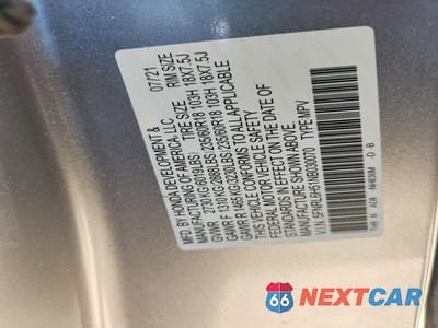 Zdjęcie 14 z 14 samochodu: 2022 HONDA ODYSSEY EX VIN:5FNRL6H51NB030070 - miniatura