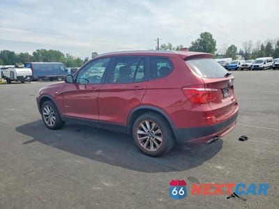 Drugie zdjęcie samochodu z przodu: 2013 BMW X3 XDRIVE28I VIN:5UXWX9C52D0A24924 - miniatura