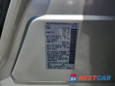 Zdjęcie 13 z 13 samochodu: 2015 NISSAN PATHFINDER SV VIN:5N1AR2MN3FC615186 - miniatura