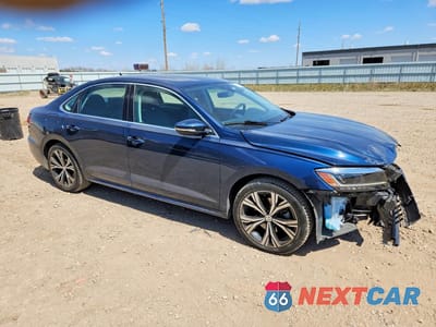 Czwarte zdjęcie samochodu z boku: 2022 VOLKSWAGEN PASSAT SE VIN:1VWSA7A39NC003800 - miniatura