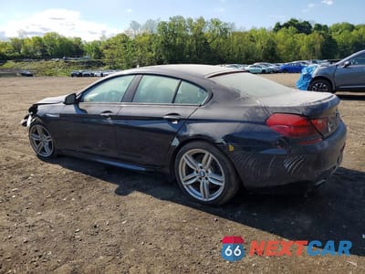 Drugie zdjęcie samochodu z przodu: 2016 BMW 650 XI GRAN COUPE VIN:WBA6D6C59GG388174 - miniatura