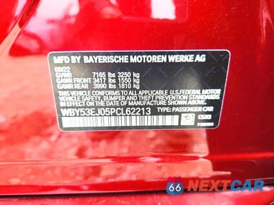 Zdjęcie 13 z 13 samochodu: 2023 BMW I7 XDRIVE60 VIN:WBY53EJ05PCL62213 - miniatura
