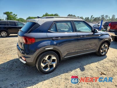Trzecie zdjęcie samochodu z tyłu: 2022 HYUNDAI VENUE LIMITED VIN:KMHRC8A36NU152429 - miniatura