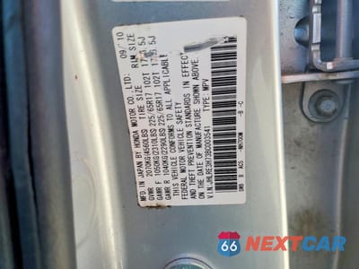 Zdjęcie 12 z 12 samochodu: 2011 HONDA CR-V EXL VIN:JHLRE3H73BC003541 - miniatura