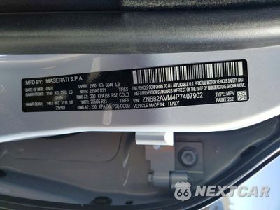 Zdjęcie 13 z 13 samochodu: 2023 MASERATI GRECALE MODENA VIN:ZN682AVM4P7407902 - miniatura