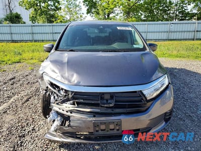 Piąte zdjęcie samochodu w środku: 2022 HONDA ODYSSEY EXL VIN:5FNRL6H71NB053205 - miniatura