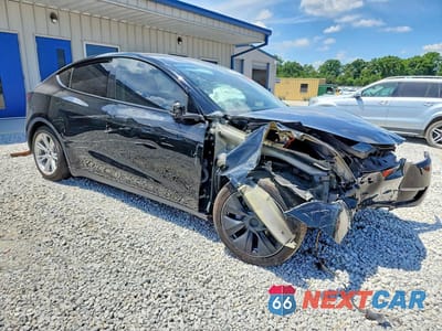 Czwarte zdjęcie samochodu z boku: 2020 TESLA MODEL Y VIN:5YJYGDEE0LF016182 - miniatura