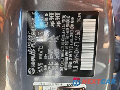 Zdjęcie 13 z 13 samochodu: 2026 HYUNDAI SANTA FE LIMITED VIN:5NMP4DGL8TH206360 - miniatura