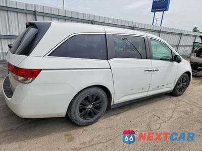 Trzecie zdjęcie samochodu z tyłu: 2014 HONDA ODYSSEY EXL VIN:5FNRL5H66EB048874 - miniatura