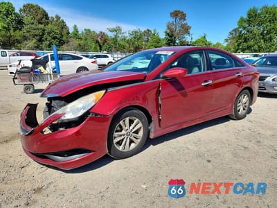 2014 HYUNDAI SONATA GLS 5NPEB4AC4EH845931 - główne zdjęcie licytacji z USA - miniatura
