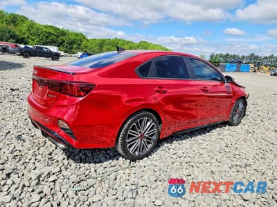 Trzecie zdjęcie samochodu z tyłu: 2022 KIA FORTE GT VIN:3KPF44AC0NE469392 - miniatura