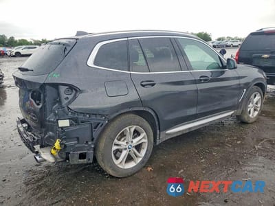 Trzecie zdjęcie samochodu z tyłu: 2019 BMW X3 XDRIVE30I VIN:5UXTR9C51KLP81495 - miniatura
