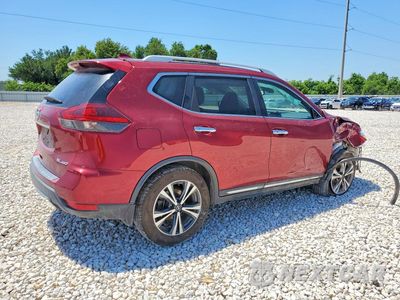 Trzecie zdjęcie samochodu z tyłu: 2018 NISSAN ROGUE SL VIN:5N1AT2MV3JC743311 - miniatura