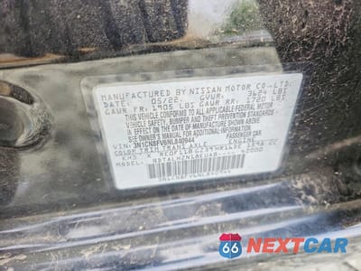 Zdjęcie 12 z 12 samochodu: 2022 NISSAN VERSA SR VIN:3N1CN8FV6NL840944 - miniatura